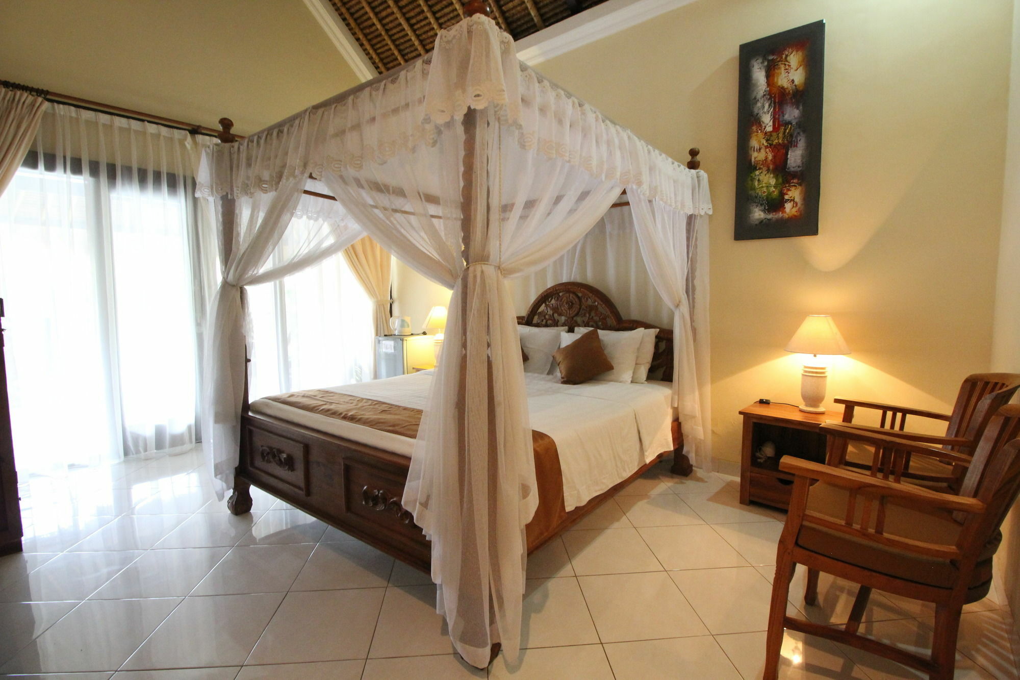 Hotel Mutiara Bali Candidasa Esterno foto