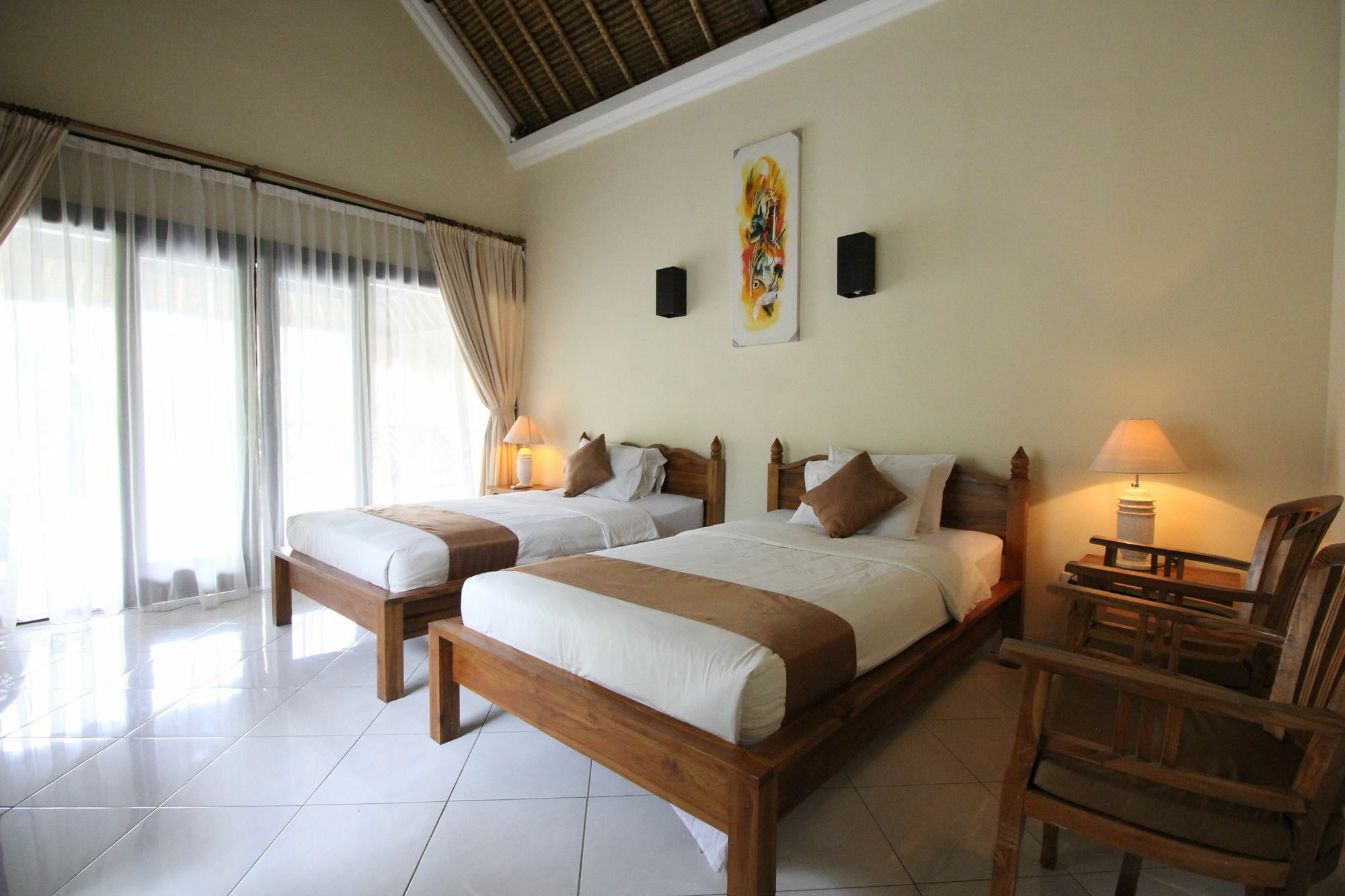 Hotel Mutiara Bali Candidasa Esterno foto