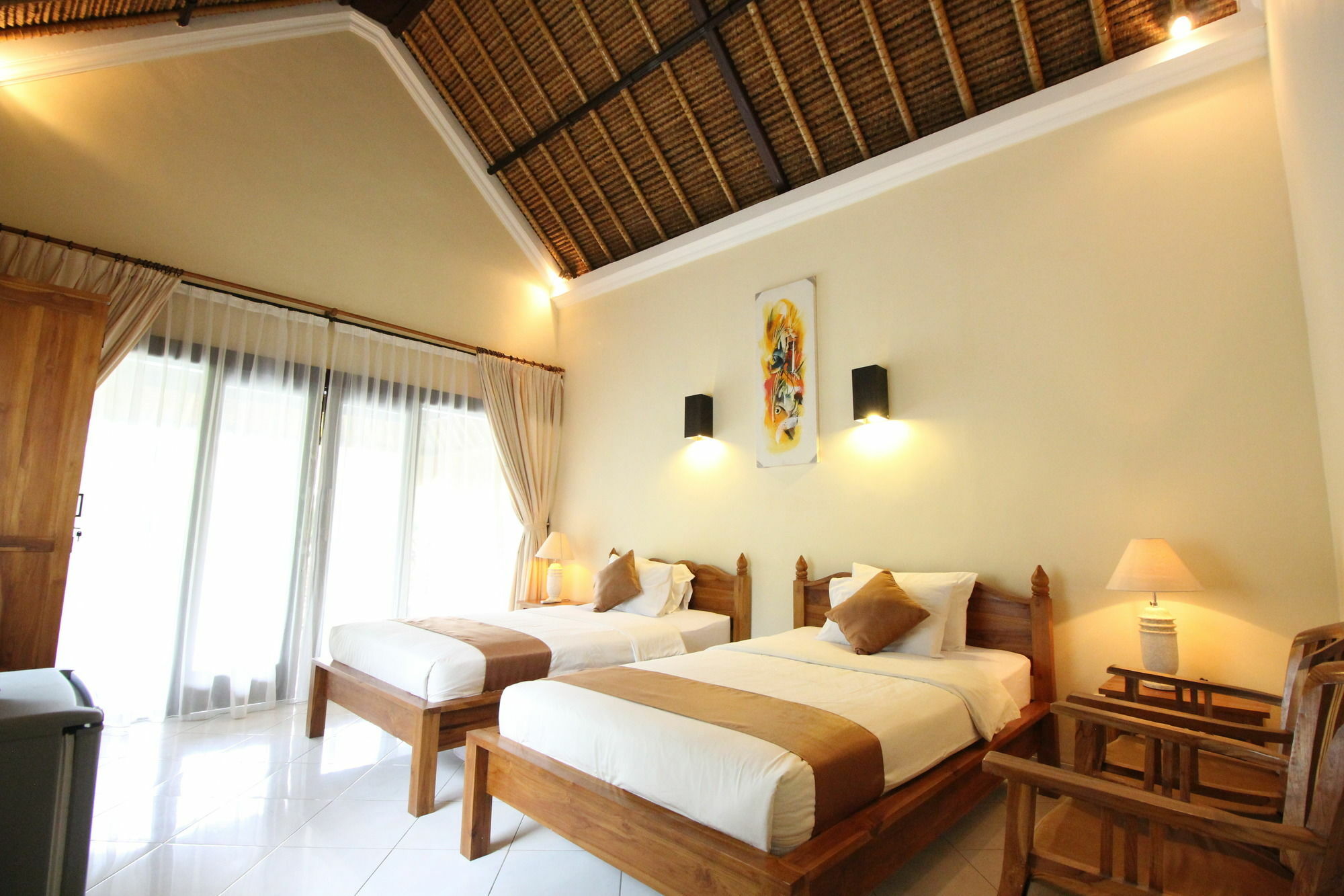 Hotel Mutiara Bali Candidasa Esterno foto