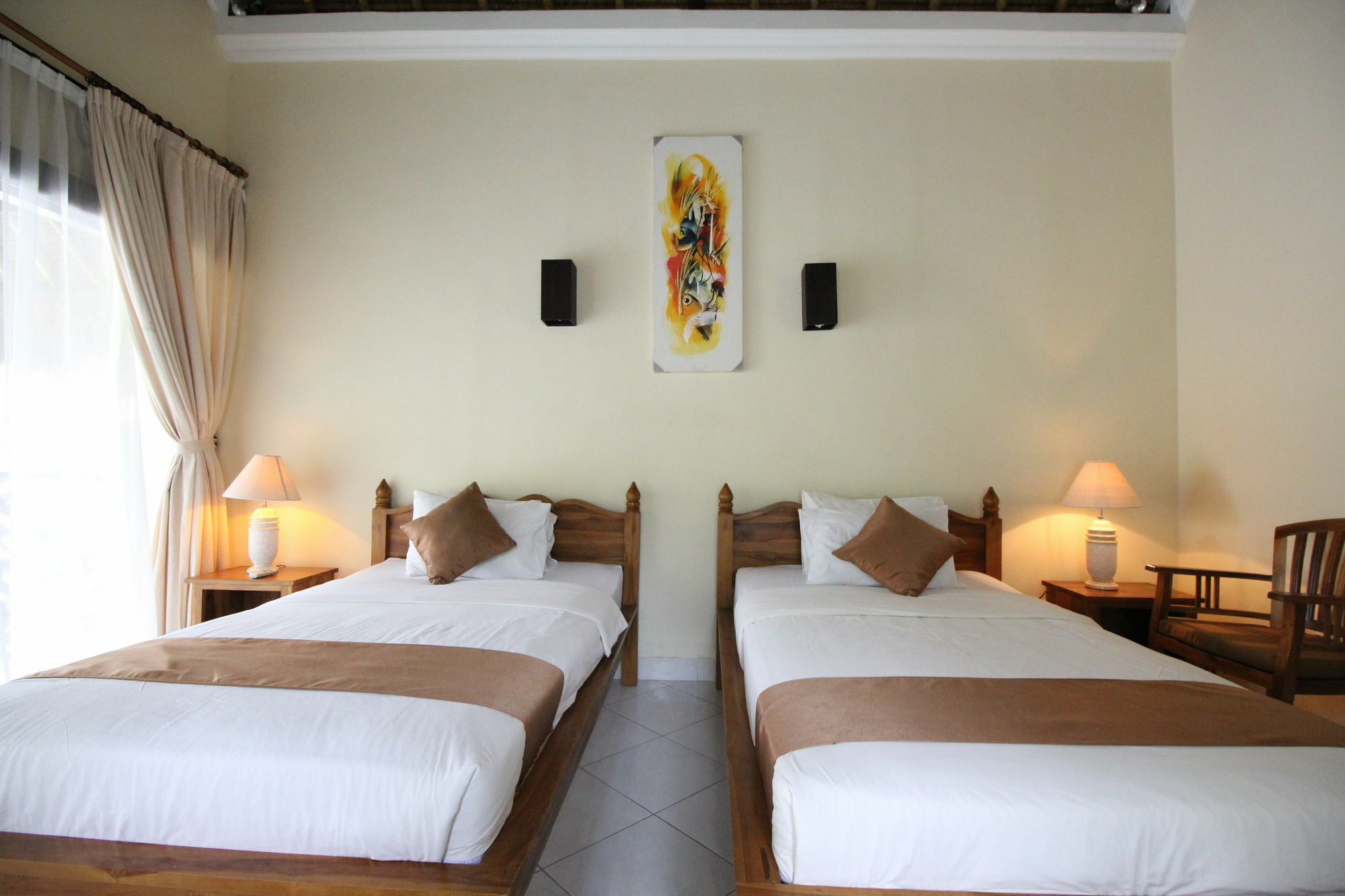 Hotel Mutiara Bali Candidasa Esterno foto