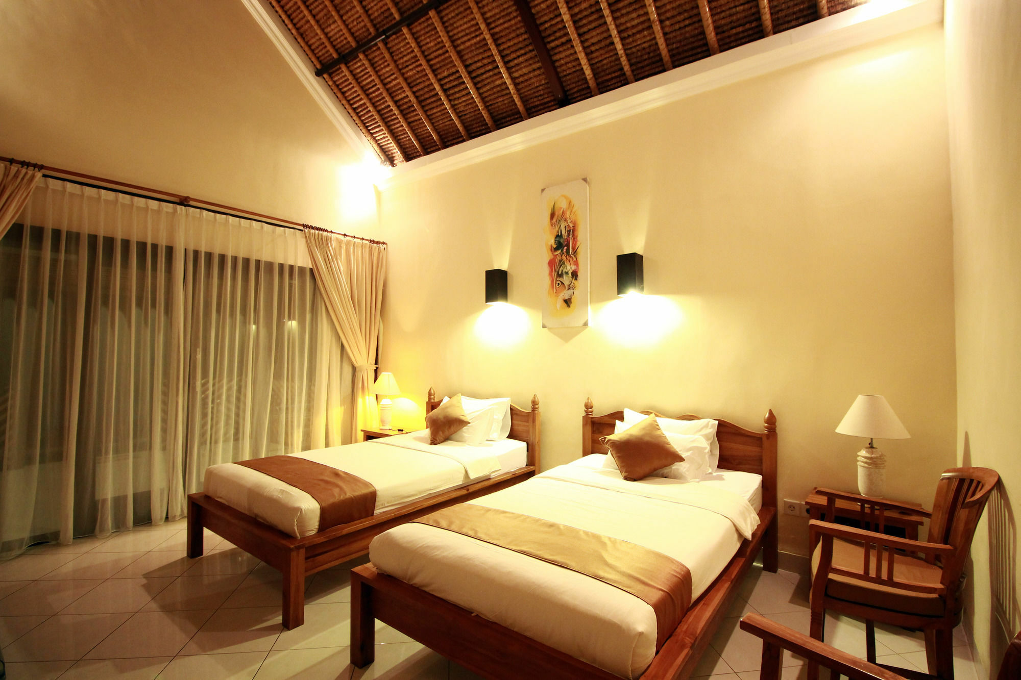 Hotel Mutiara Bali Candidasa Esterno foto